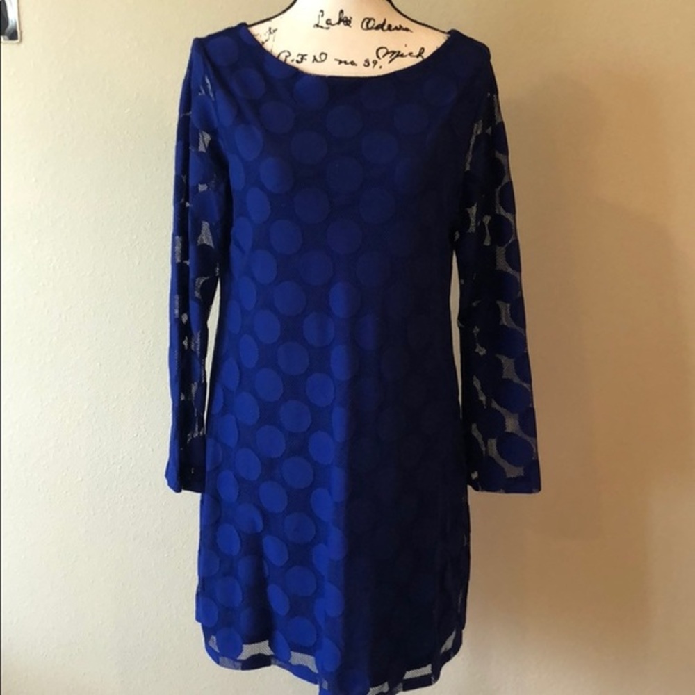Royal blue dress